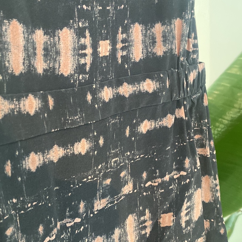 Vena Cava Printed Bleach Style Pattern Mini Dress - image 7